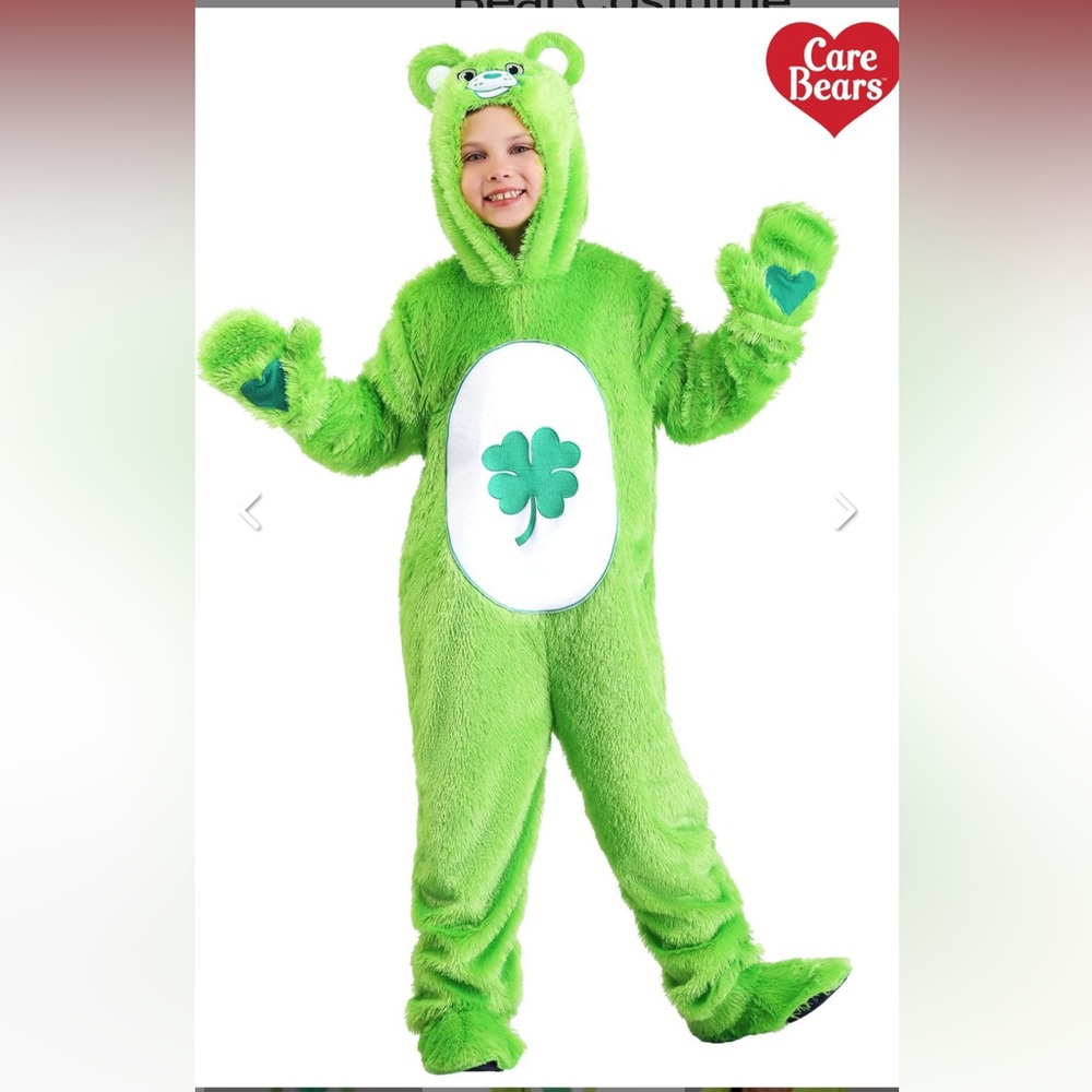 Care Bears Lucky Green Costume for Kids